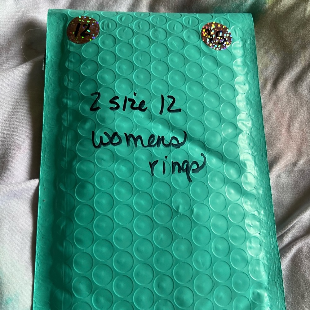 Mystery Size 12 Women’s Rings Grab Bag